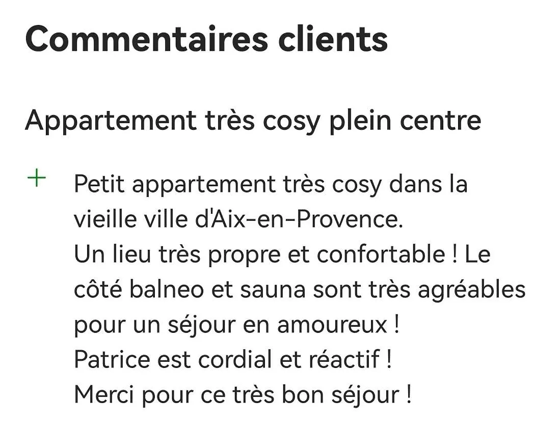 Appart Aix Sauna Jacuzzi Balneo Spa Privatifs Hyper Centre Historique Cour Interieur Aix-en-Provence 0*,  France